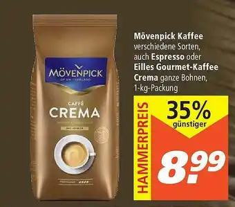 Marktkauf Mövenpick Kaffee Auch Espresso Oder Eilles Gourmet-kaffee Crema Angebot