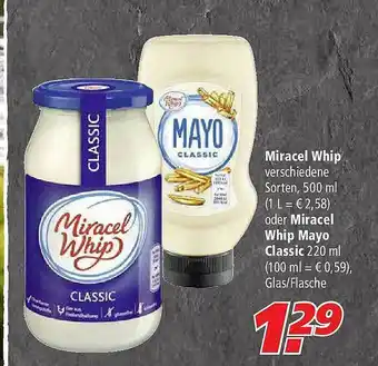 Marktkauf Miracel Whip Oder Miracel Whip Mayo Classic Angebot