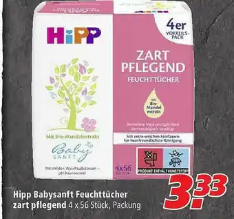 Marktkauf Hipp Babysanft Feuchttücher Zart Pflegend Angebot