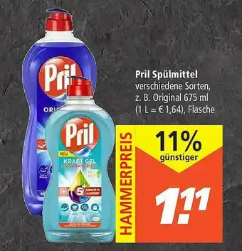 Marktkauf Pril Spülmittel Angebot