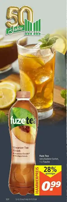 Marktkauf Fuze Tea Angebot