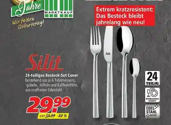 Marktkauf Silit 24-tlg Besteck-set Cover Angebot