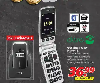 Marktkauf Doro Großtasten-handy Primo 413 Angebot