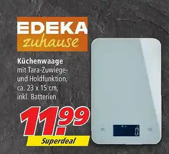 Marktkauf Edeka Zuhause Küchenwaage Angebot