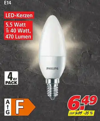 Marktkauf Led-kerzen E14 Angebot