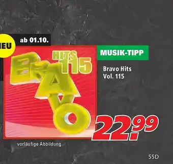 Marktkauf Bravo Hits Vol. 115 Angebot