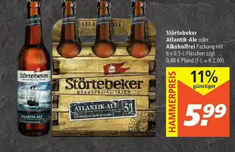 Marktkauf Störtebeker Atlantik-ale Oder Alkoholfrei Angebot