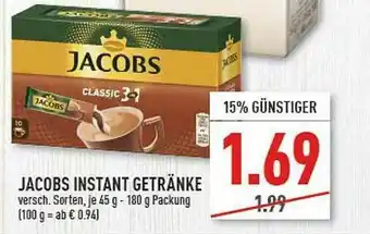 Marktkauf Jacobs Instant Getränke Angebot