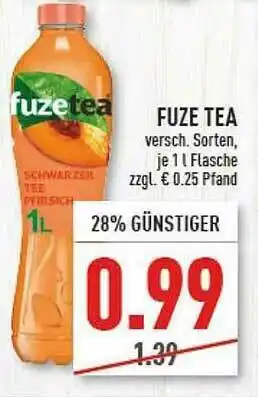 Marktkauf Fuze Tea Angebot