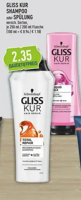 Marktkauf Gliss Kur Shampoo Oder Spülung Angebot