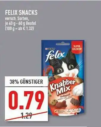 Marktkauf Felix Snacks Angebot