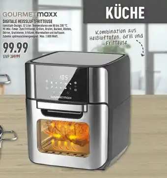 Marktkauf Gourmetmaxx Digitale Heissluftfritteuse Angebot