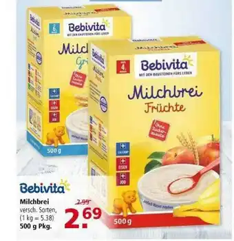 Multi Markt Bebivita Milchbrei Angebot