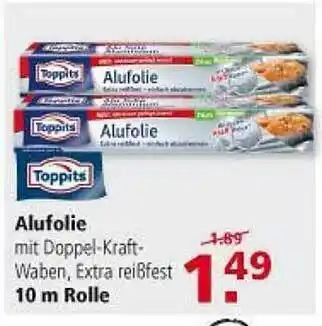 Multi Markt Toppits Alufolie Angebot