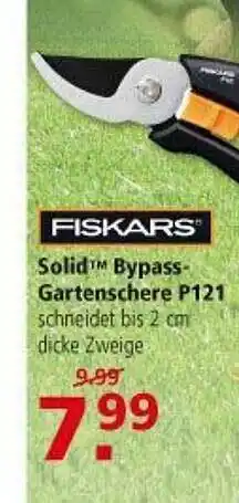 Multi Markt Fiscars Solid Bypass-gartenscher P121 Angebot