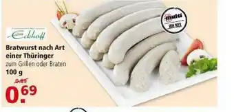 Multi Markt Eckhoff Bratwurst Nach Art Einer Thürinder Angebot