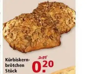 Multi Markt Kürbiskern-brötchen Stück Angebot