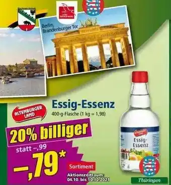 Norma Essig-essenz Altenburger Land Angebot