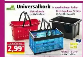 Norma Universalkorb Angebot