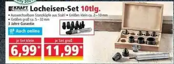 Norma Kraft Locheisen-set 10tlg. Angebot