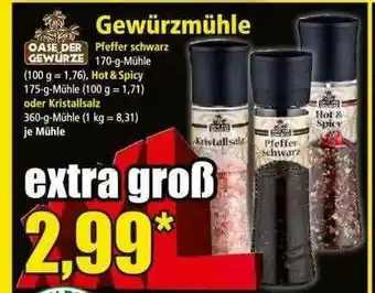 Norma Oase Der Gewürze Gewürzmühle Angebot