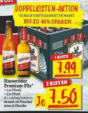 NP Discount Hasseröder Premium-pils Angebot