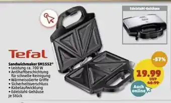 PENNY Tefal Sandwichmaker Angebot