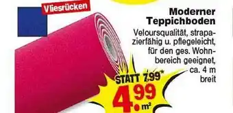 Repo Markt Moderner Teppichboden Angebot