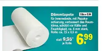 Repo Markt Dämmtapete Angebot