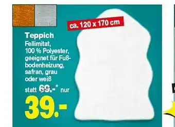 Repo Markt Teppich Angebot