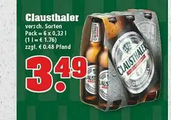 trinkgut Clausthaler Angebot