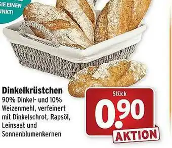 Wasgau Dinkelkrüstchen Angebot