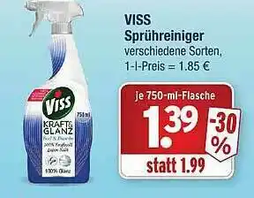 Wasgau Viss Sprühreiniger Angebot