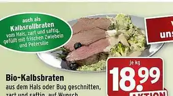 Wasgau Bio-kalbsbraten Angebot