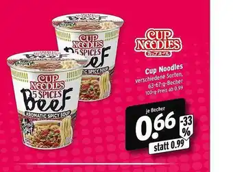 Wasgau Cup Noodles Angebot