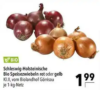 CITTI Markt Schleswig-holsteinische Bio Speisezwiebeln Rot Oder Gelb Angebot