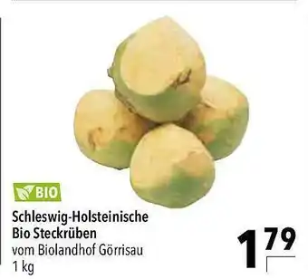 CITTI Markt Schleswig-holsteinische Bio Steckrüben Angebot