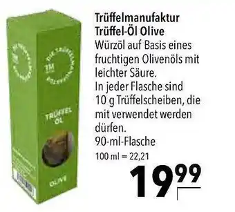 CITTI Markt Trüffelmanufaktur Trüffel-öl Olive Angebot