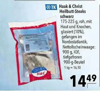 CITTI Markt Haak & Christ Heilbutt-steaks Schwarz Angebot