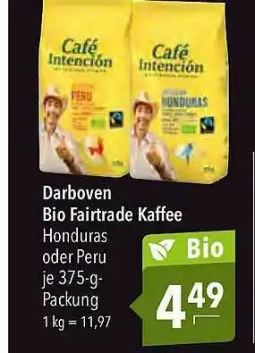 CITTI Markt Darboven Bio Fairtrade Kaffee Angebot