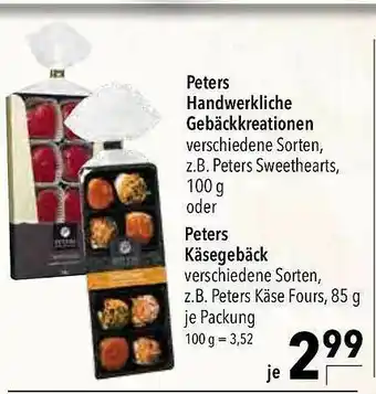 CITTI Markt Peters Handwerkliche Gebäckkreationen Oder Käsegebäck Angebot