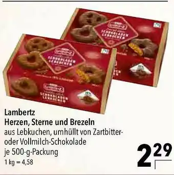 CITTI Markt Lamberts Herzen, Sterne Und Brezeln Angebot