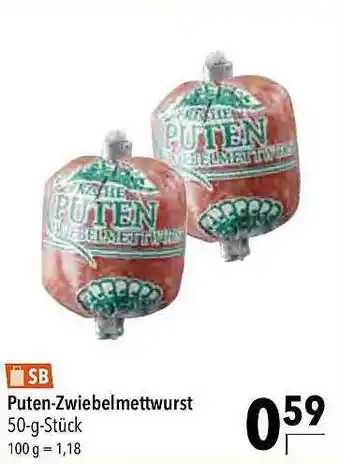 CITTI Markt Puten-zwiebelmettwurst Angebot