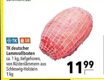 CITTI Markt Tk Deutscher Lammrollbraten Angebot