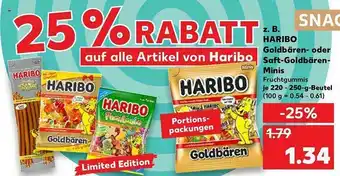 Kaufland Haribo Goldbären- Oder Saft-goldbären-minis Angebot