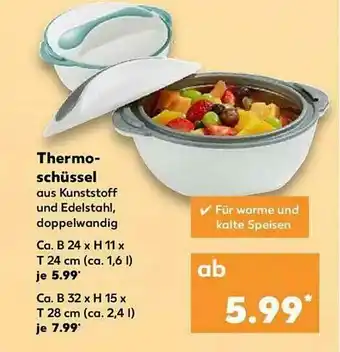 Kaufland Thermoschüssel Angebot