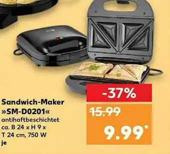 Kaufland Sandwich-maker Sm-d0201 Angebot