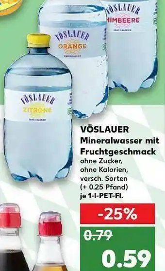 Kaufland Vöslauer Mineralwasser Mit Fruchtgeschmack Angebot