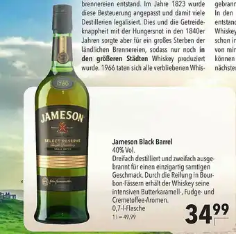 CITTI Markt Jameson Black Barrel Angebot