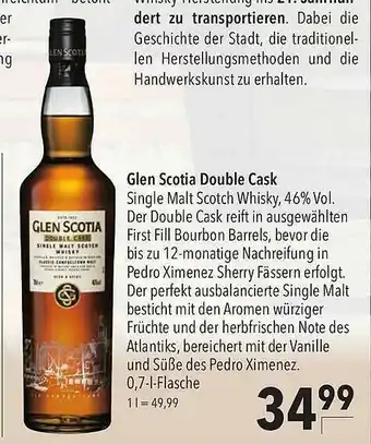 CITTI Markt Glen Scotia Double Cask Angebot